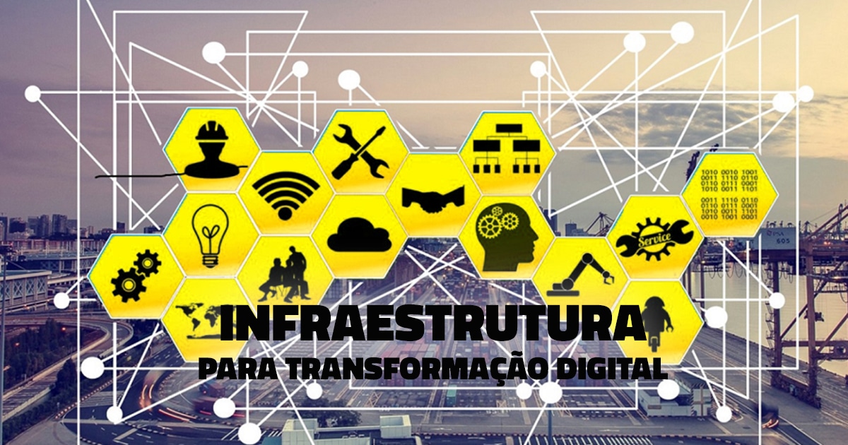 preparar a infraestrutura para a transformação digital